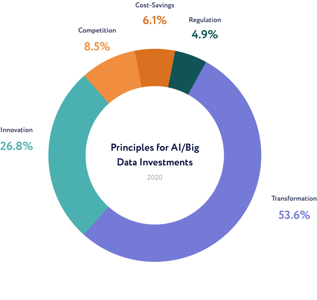 Principles for AI / big data investments.